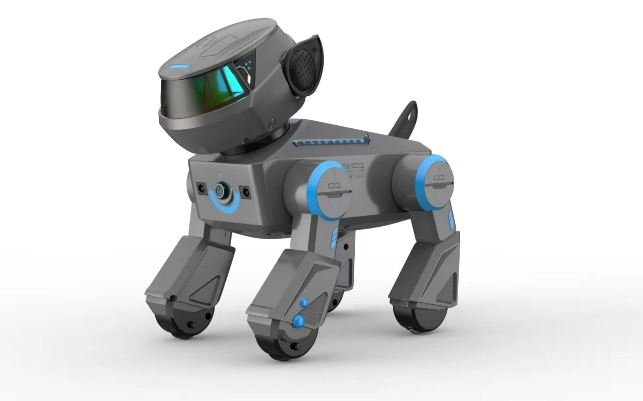 Smart RC Robot Dog Electronic Animal Pets Robot Puppy Birthday Christmas Gift Laser Programming Walking Funny Singing Dancing
