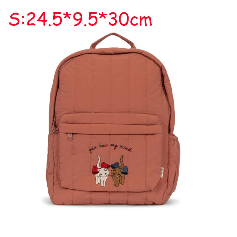 Baby Backpack Parent-child 2022 Kids Schoolbag Kindergarten Bags Travel Mom Cherry Lemon Children's Boys Girls Storage Bag