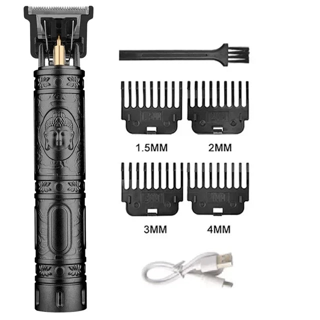 Hair Cutting Machine T9 Vintage Hair Clipper USB Fast Charging Shaver Barber Cordless Hair Trimmer For Men's Barbe