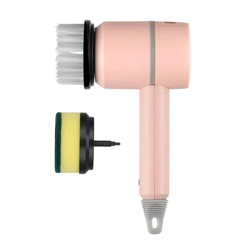 2025 Multi Functional Wireles Electric Cleaning Brush Household Toilet Cleaning Tool Handheld Kitchen Cleaning Brush
