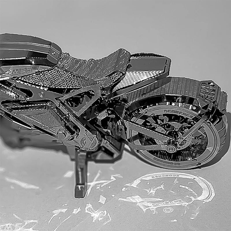 motorbike 3D Metal Puzzle DIY Model Making Kit Adult Toy Birthday Gift