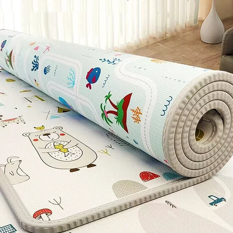 New Thick Playmat EPE Foam Crawling Carpet Baby Play Mat Blanket Children Rug for Kids Educational Toys Soft Activity Game Floor