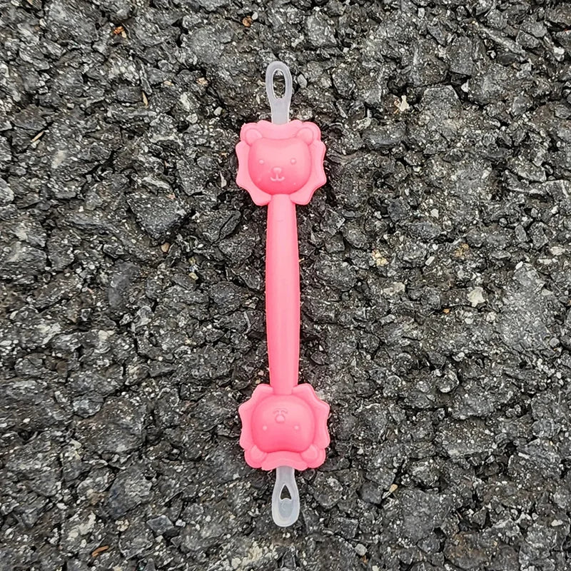 2024 New models Baby Cleaner Spoon Double-headed Soft Wax Curette Picker Nose Cleaner Silicone Ear Wax Pickers Clean Tweezers