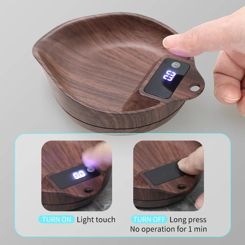 AliKisscafe Coffee Scale Electronic Bean Measuring Scale ABS Espresso Weighing Display Tray Spray 0.1g Kitchen Barista Accessory