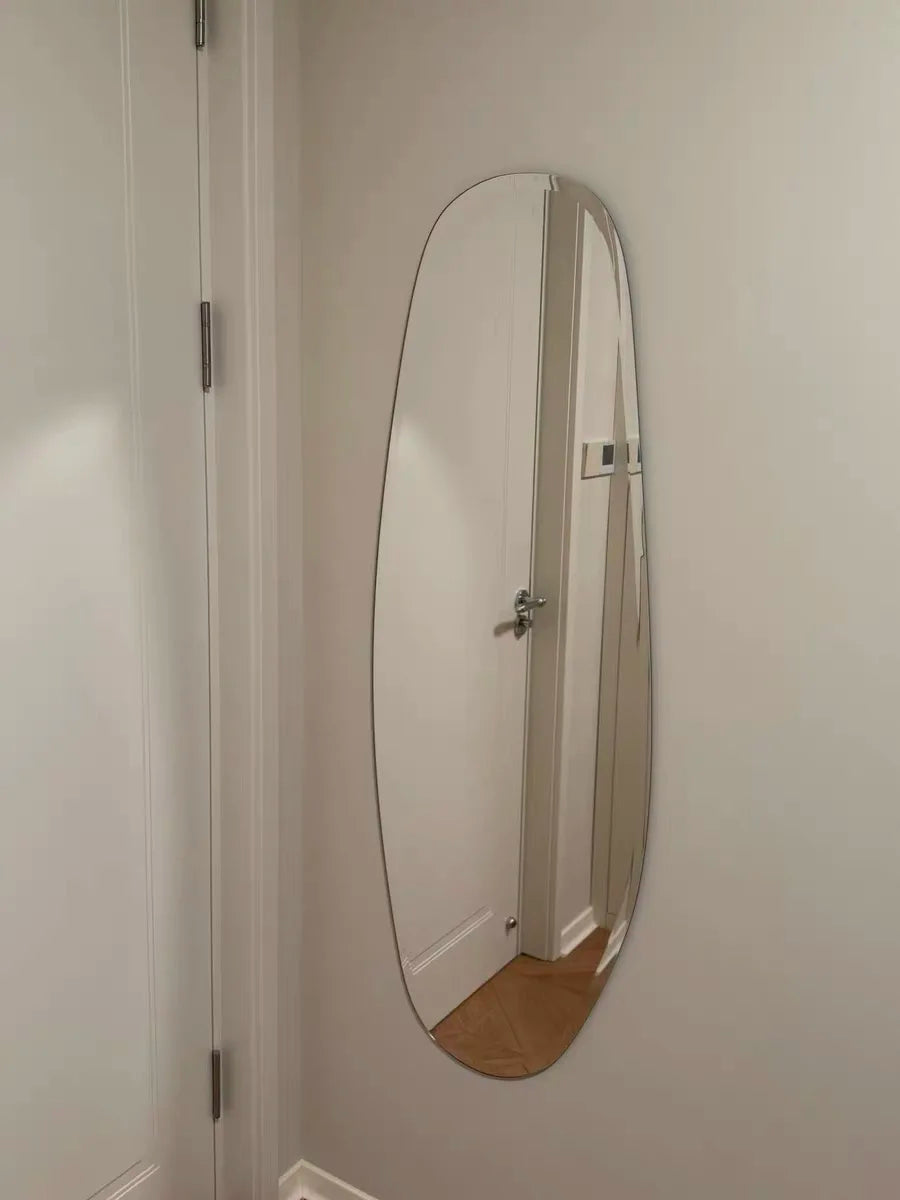 Long Mirror Vintage Floor Mirrors Accessories Store Entrance Hall Mirror for Handbag Paint for Table Decoration Items Live Miror