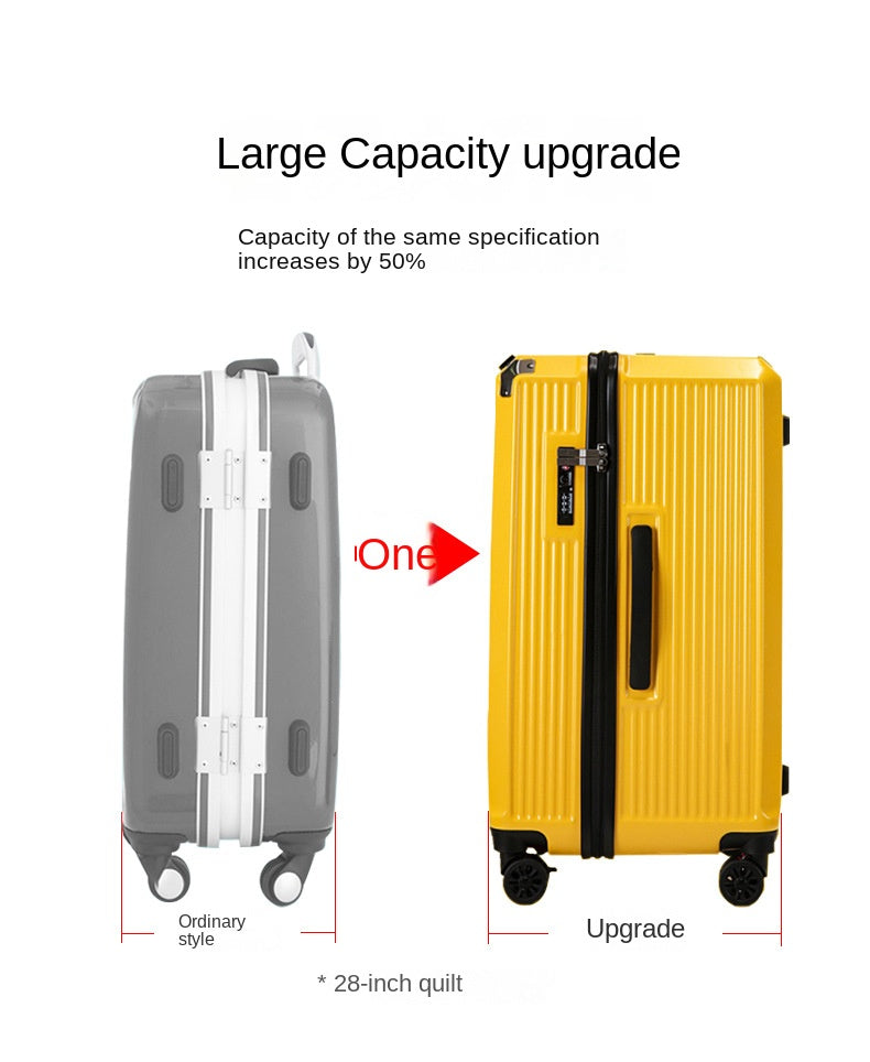 COLENARA High Quality Luggage 28"30" Large Capacity Trolley Case 22"26 ABS+PC Cart Type Duffel Bag 32"34 Inch Travel Suitcase