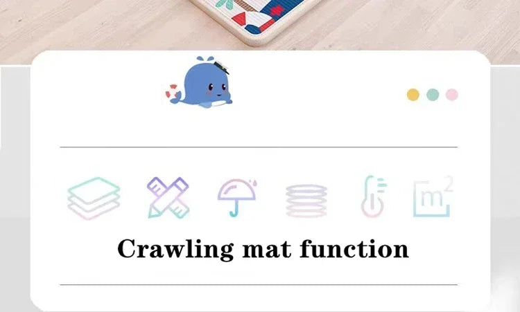 5 sizes to choose Baby Crawling Play Mats Cartoon Lion Giraffe Folding Mat Carpet Play Mat for Children's Safety Mat Rug Playmat