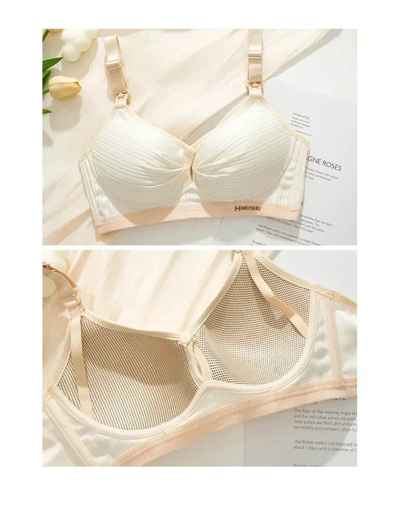 Breastfeeding Bras Maternity Nursing Bra for Feeding Nursing Underwear Clothes for Pregnant Women Soutien Gorge Allaitement