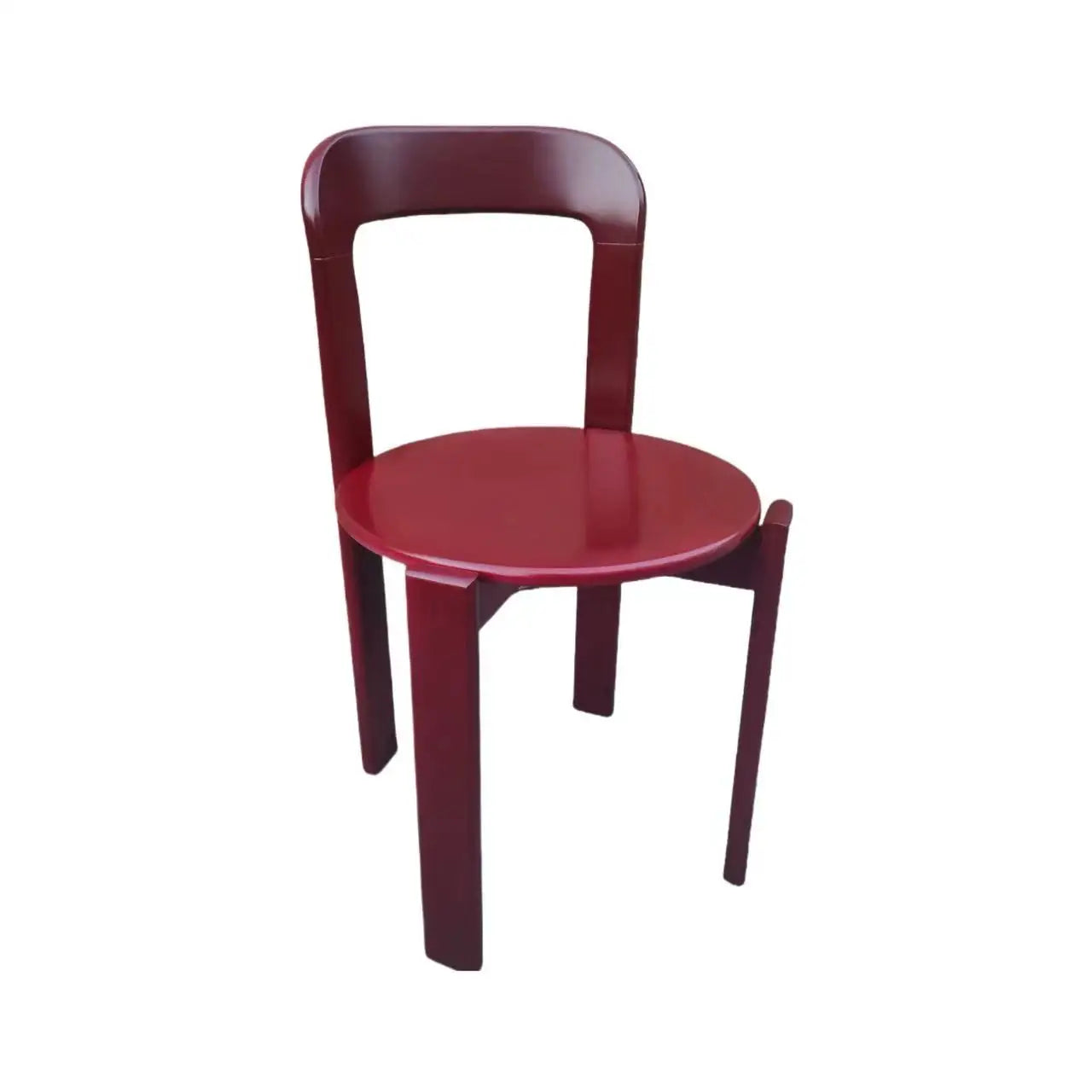 Viral Rey Dining Chair Mid-Century Solid Wood Stool French Bistro Vintage Designer Famous Home Cafe Furniture