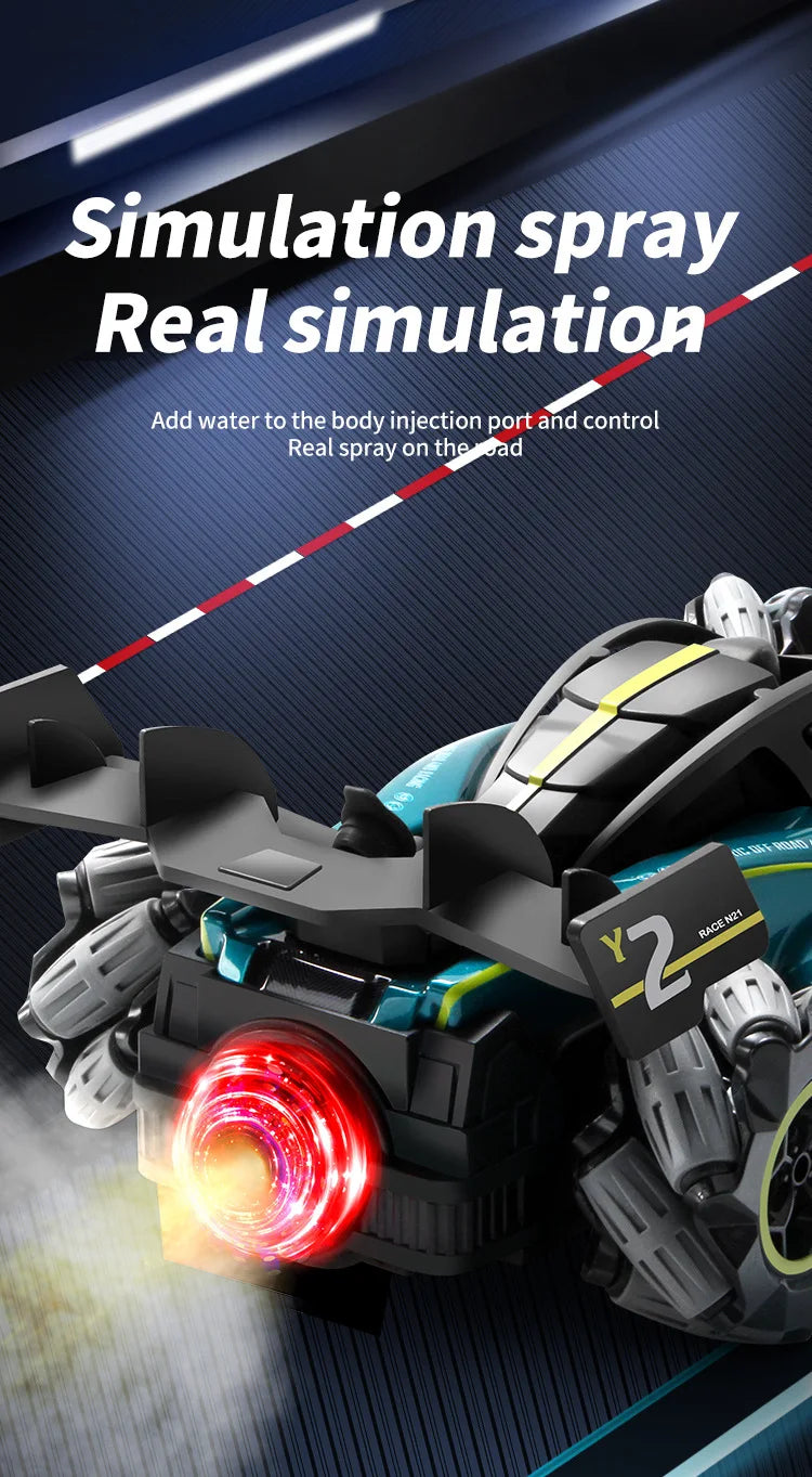 f1 RC Car Gift Children toys rc drift car remote control car toys for kids Gift for Boy Gesture Radio Remote Control Spray Stunt