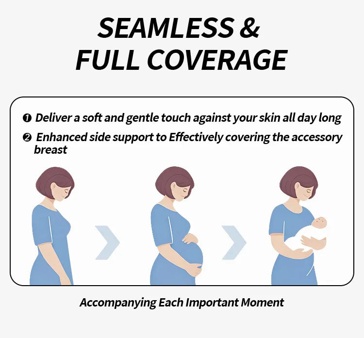 New Wireless Front Open Nursing Bra Soft Lace Breathable Seamless Maternity Breastfeeding Bras Maternal Support For Pregnant