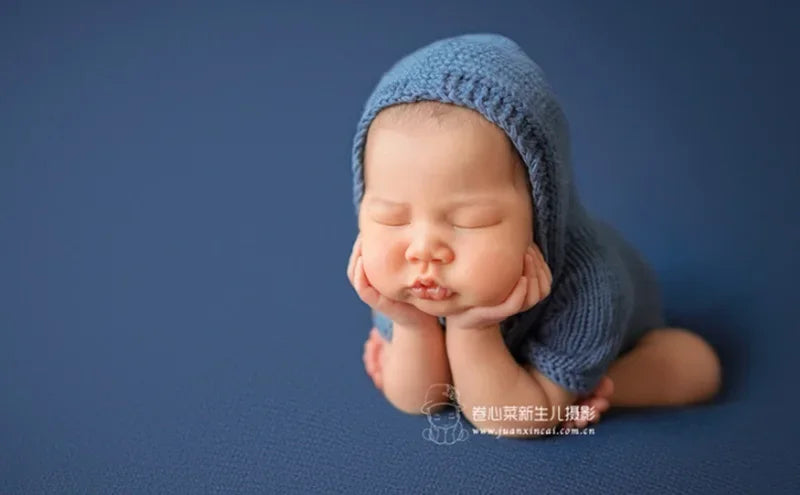 150X170 CM Newborn Photography Props Backdrop Wrap Set Soft Fabrics Shoot Studio Accessories Baby Posing Frame Blankets