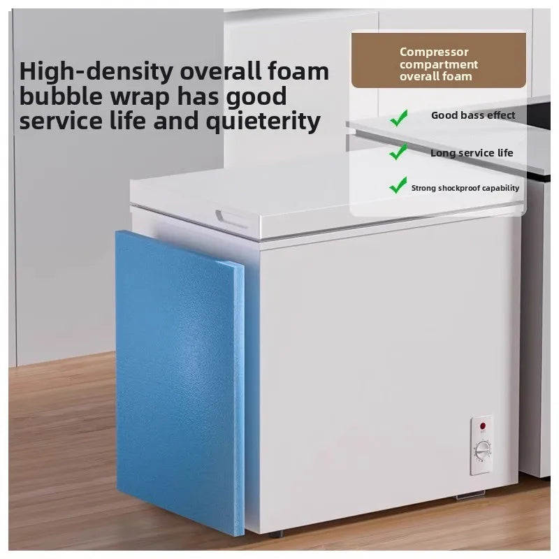 First-class Energy Efficiency Small Freezer Household Small Full Freezer Refrigerated Dual-purpose Mini Frost-free Freezer