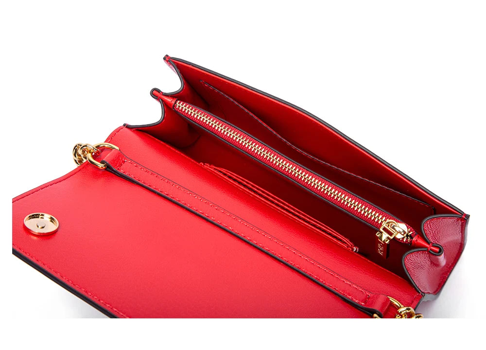 Exquisite Craftsmanship Women's Chain Bag Light Luxury Design Temperament Women's Crossbody Bag New 2025 Classic Chain Bag