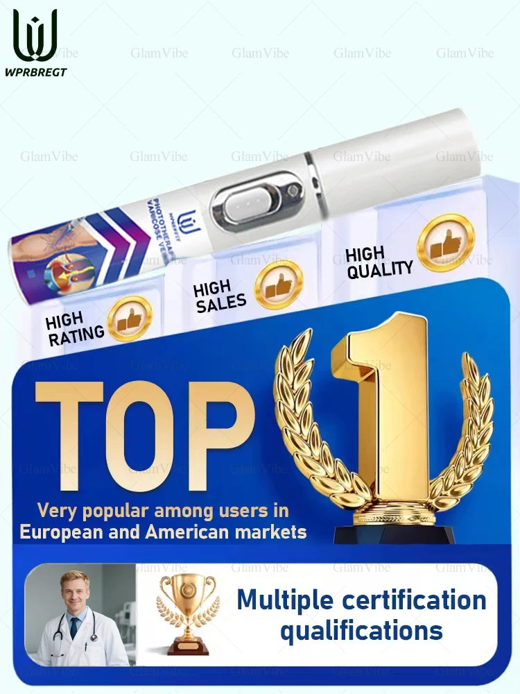 2025 Hᴏᴛ Sᴇʟʟɪɴɢ Pʀᴏᴅᴜᴄᴛs: Vein Leg Massager, Upgraded Second Generation, Blue Light Laser Tool Root Repair