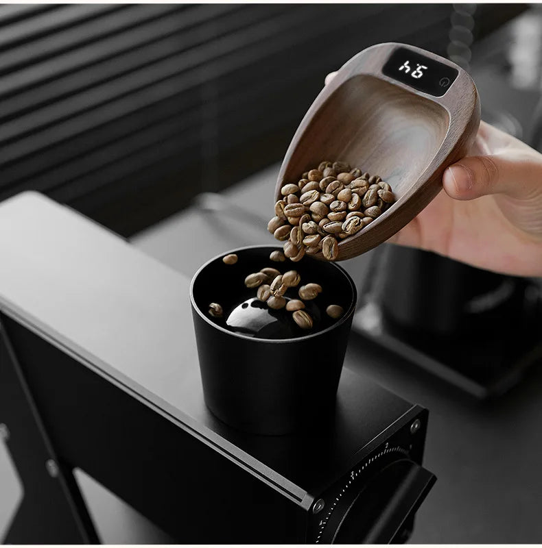 MHW-3BOMBER MVE Coffee Electronic Scale Weighing Bean Display Plate Hand Brewed Bean Dish Spray Bottle Set