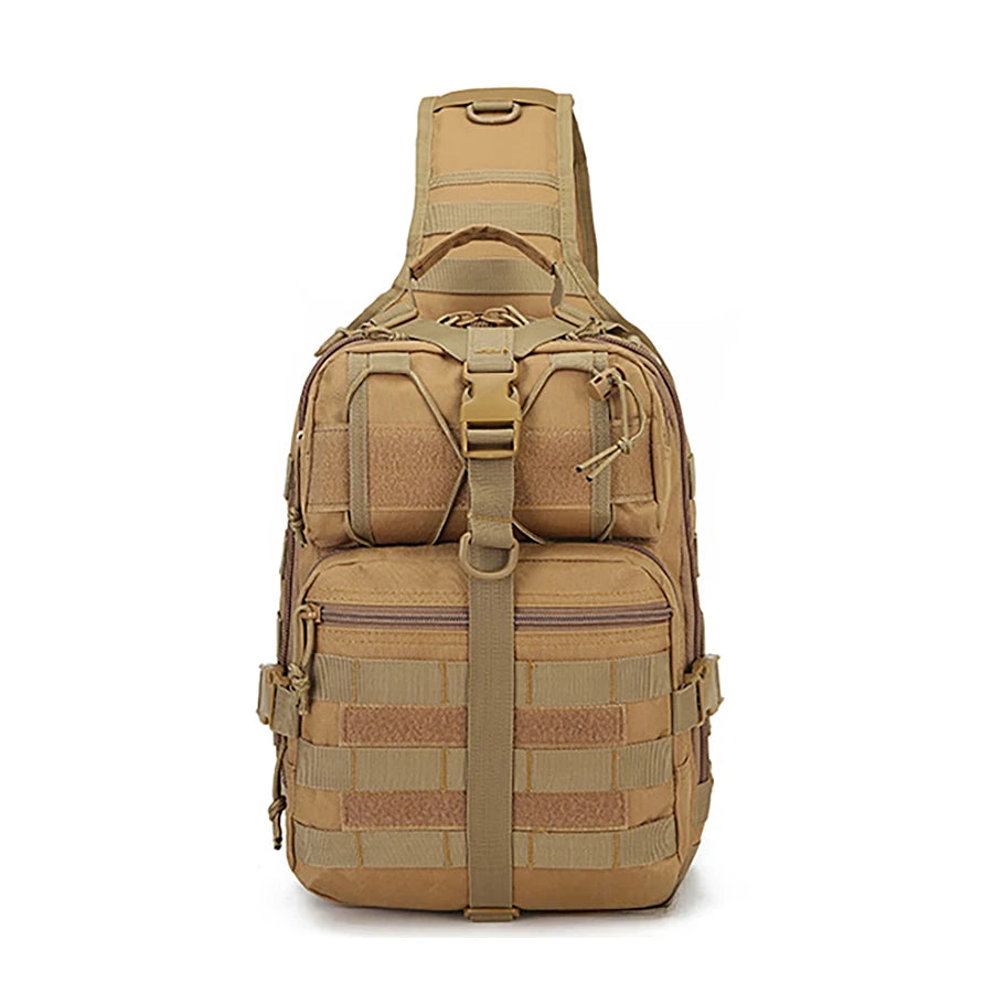 Tactical Military Sling Bag Men Small Sling Rover Range Shoulder Bag Molle Outdoor Camping Hiking Daypack Hunting Crossbody Pack
