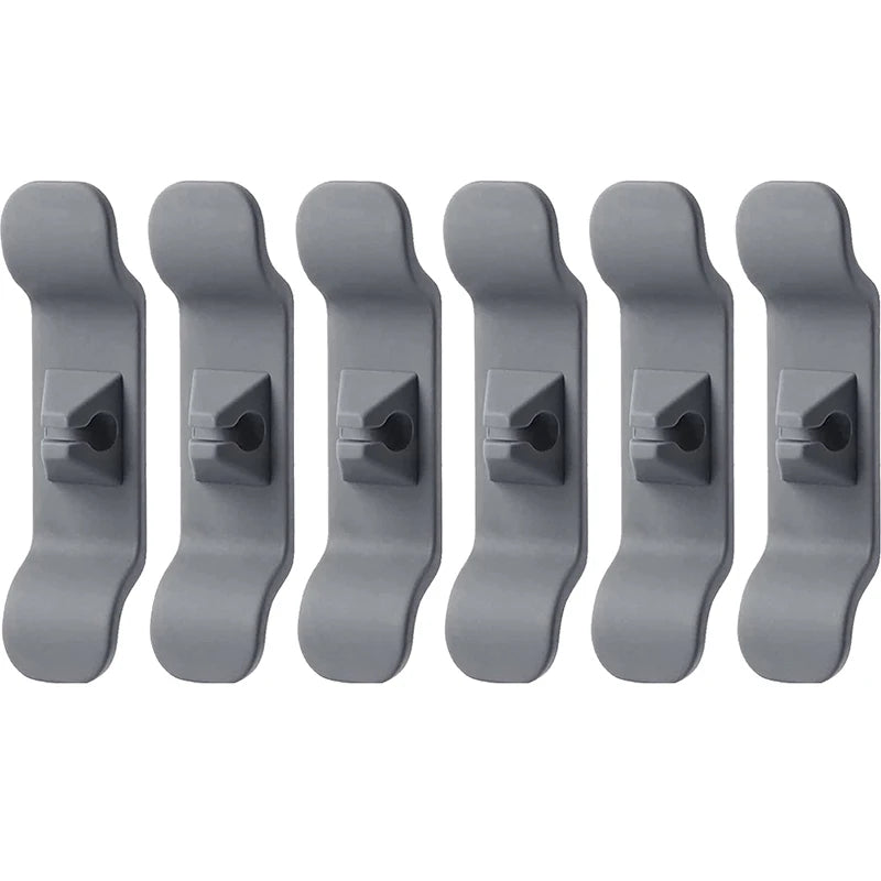 3/6Pcs Cord Wrapper Hooks Clip Cable Wire Organizer Kitchen Appliance Wire Winding Protection Household Appliances Cable Winder