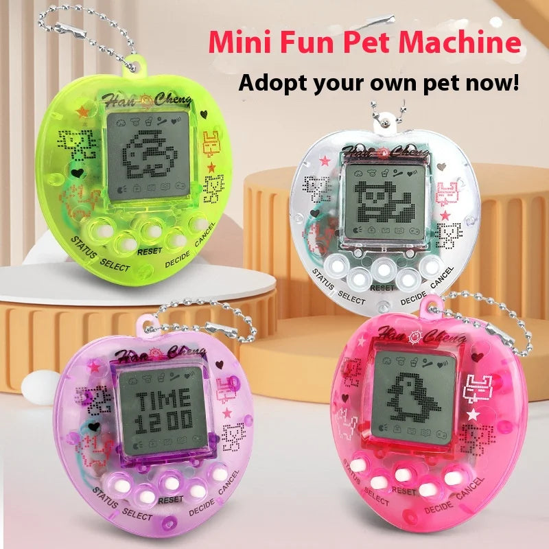 Hot Selling Electronic Pet Machines Handheld Mini Nostalgic Game Consoles Children'S Puzzle Toys, Hanging Decorations Gifts