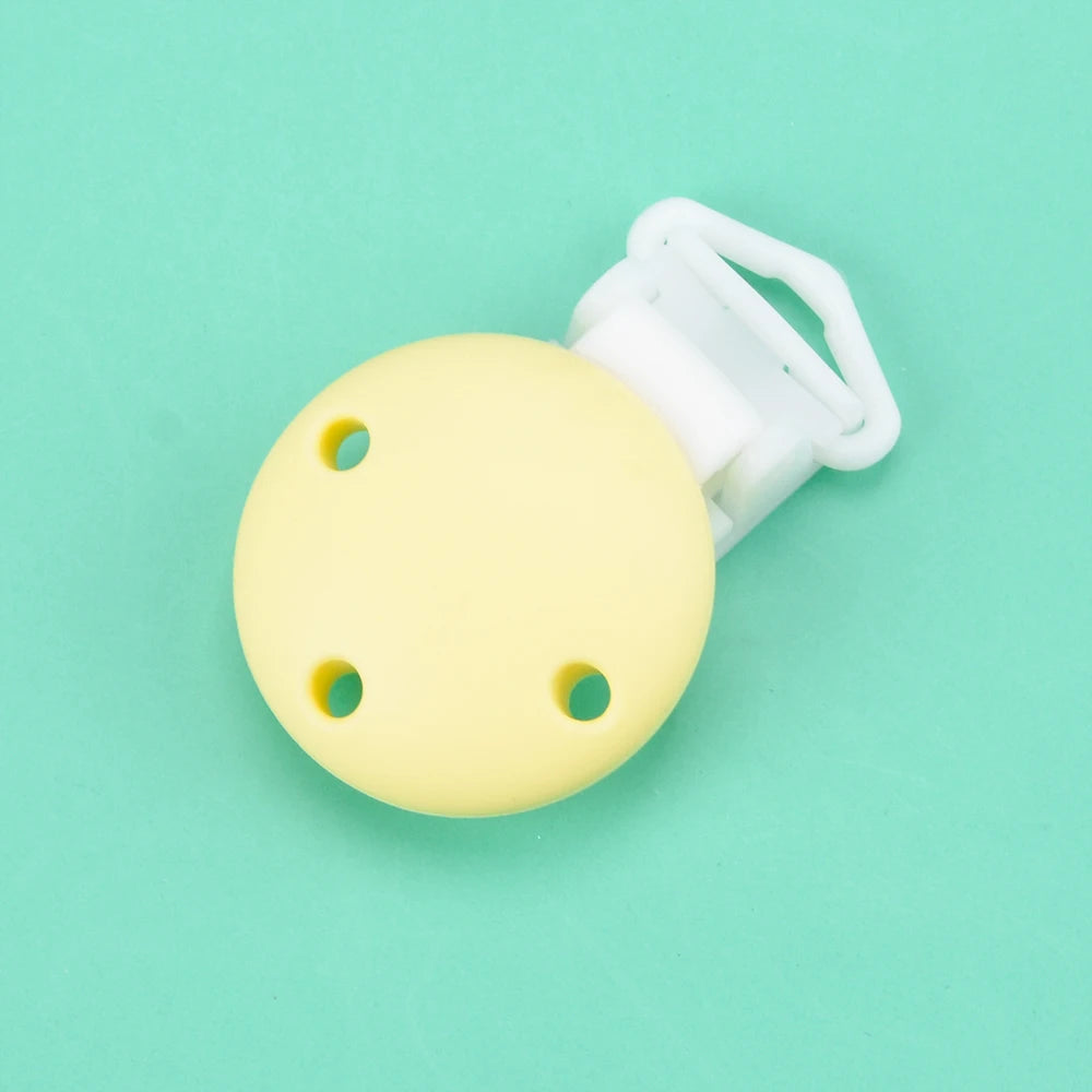 Lofca Silicone Clip 5 PCS Baby Pacifiers for DIY Pacifier Chain Nursing Teething Baby Gifts Food Grade Free BPA Baby