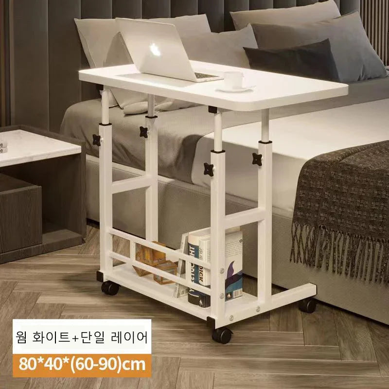 Height Adjustable Liftable Bed Table Bed Table For Home Removable Bed Desk Sofa schreibtisch Table Computer pliante Gaming