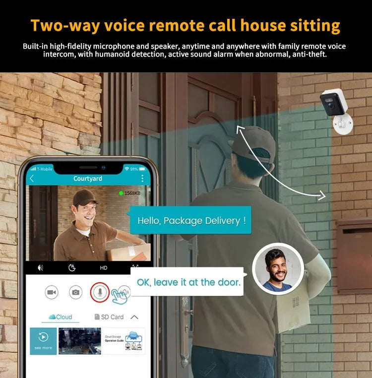 Tuya Smart 5MP Indoor Mini video Surveillance Camera Wifi Wireless Security CCTV Camera Motion Detection Smart Life Baby Monitor