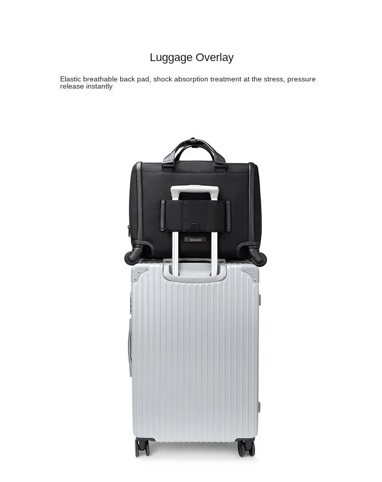 18 inch Travel Suitcases Rolling Luggage Business Boarding Laptop Bag Oxford Cloth Trolley Case With wheels Carry on luggage