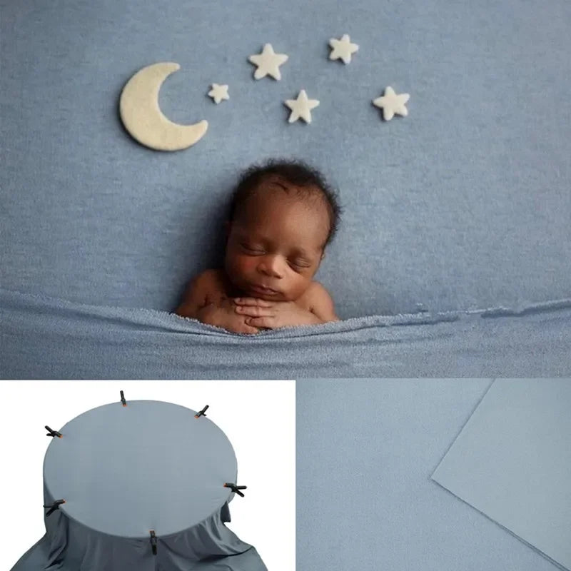 150X170 CM Newborn Photography Props Backdrop Wrap Set Soft Fabrics Shoot Studio Accessories Baby Posing Frame Blankets