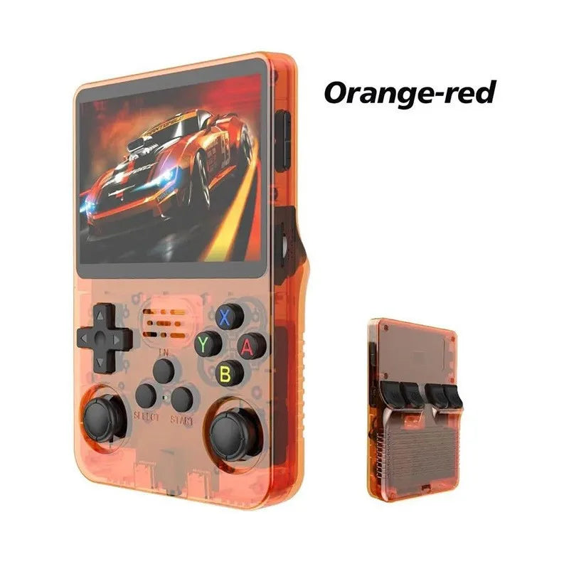 R36S Retro Handheld Video Game Console ARKOS System 3.5 Inch IPS Screen Classic Portable Pocket Video Player 128G Games Boy Gift