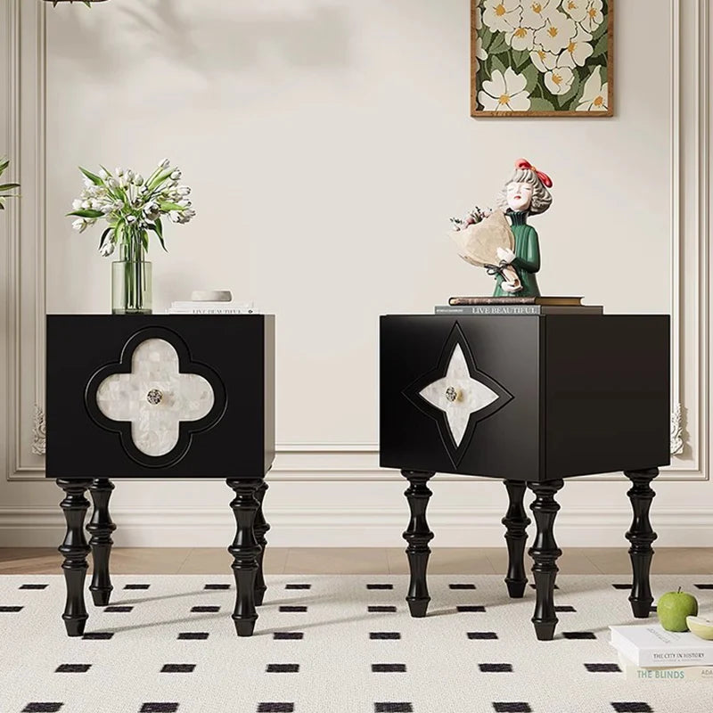 Premium Aesthetic Nightstand Modern Minimalist Classic Nordic Nightstand Drawer Trendy Mesa De Cabeceira Bedroom Furniture