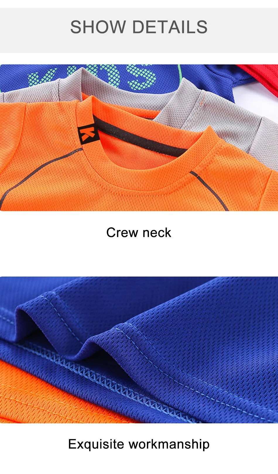 Children Summer Short Sleeve Football Basketball Suit Clothing Set Boy Girl Jersey Quick Drying Breathable Kids Sports Wear