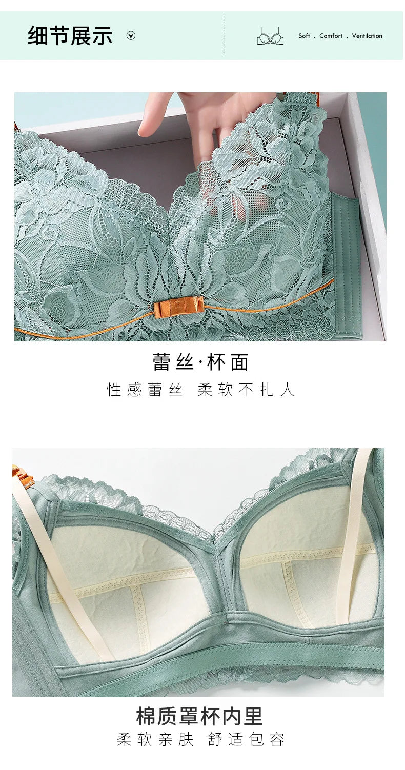 Nursing bra gathered to prevent sagging postpartum pregnant women underwear breastfeeding bra maternity