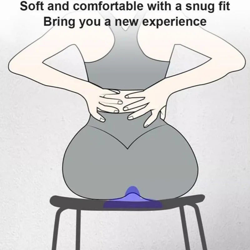 Wireless Pelvic Floor Muscle Sphincter Trainer USB Charging Postpartum Recovery Anal Lift Exerciser Massage Mat for Women Men