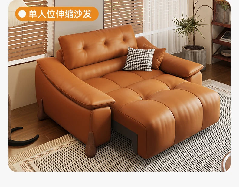 Classic Orange Living Room Sofas Puff Minimalist Nordic Bubble Living Room Sofas Memory Foam Fauteuils De Salon Furniture Home