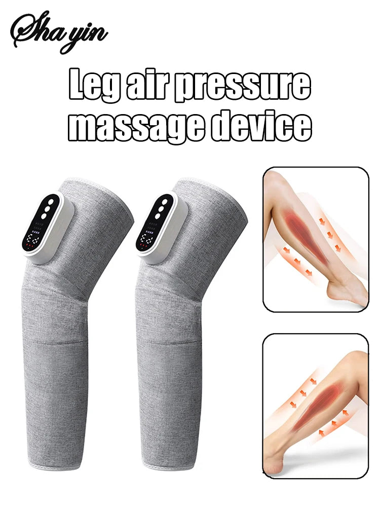 360° Leg Massage Air Pressure Calf Muscle Massager Wireless Airbag Calf Relaxation Massage Promotes Blood Circulation
