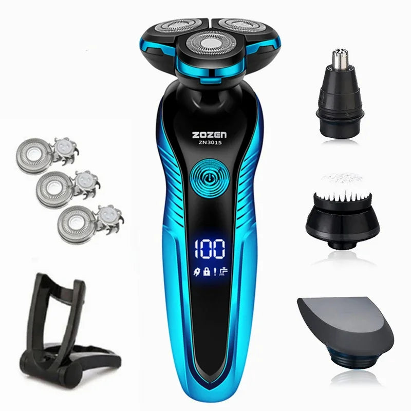 ZOZEN Electric Shaver Electric Razor Body Hair Clipper Cutting Shaving Machine for Men Women Beard Trimmer Washable Rechargeable