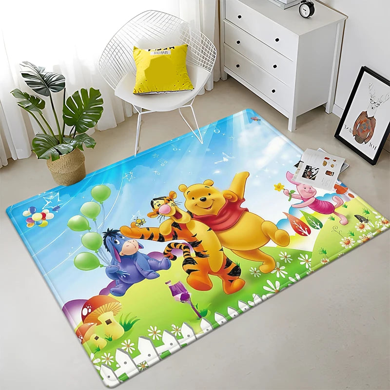 Cartoon Anime Cute Carpet Can Be Customized for Bedrooms,Living Room Carpet,Sofas,Camping,Picnics,Children's Room,and Home Decor