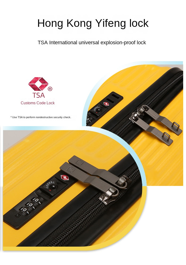 COLENARA High Quality Luggage 28"30" Large Capacity Trolley Case 22"26 ABS+PC Cart Type Duffel Bag 32"34 Inch Travel Suitcase