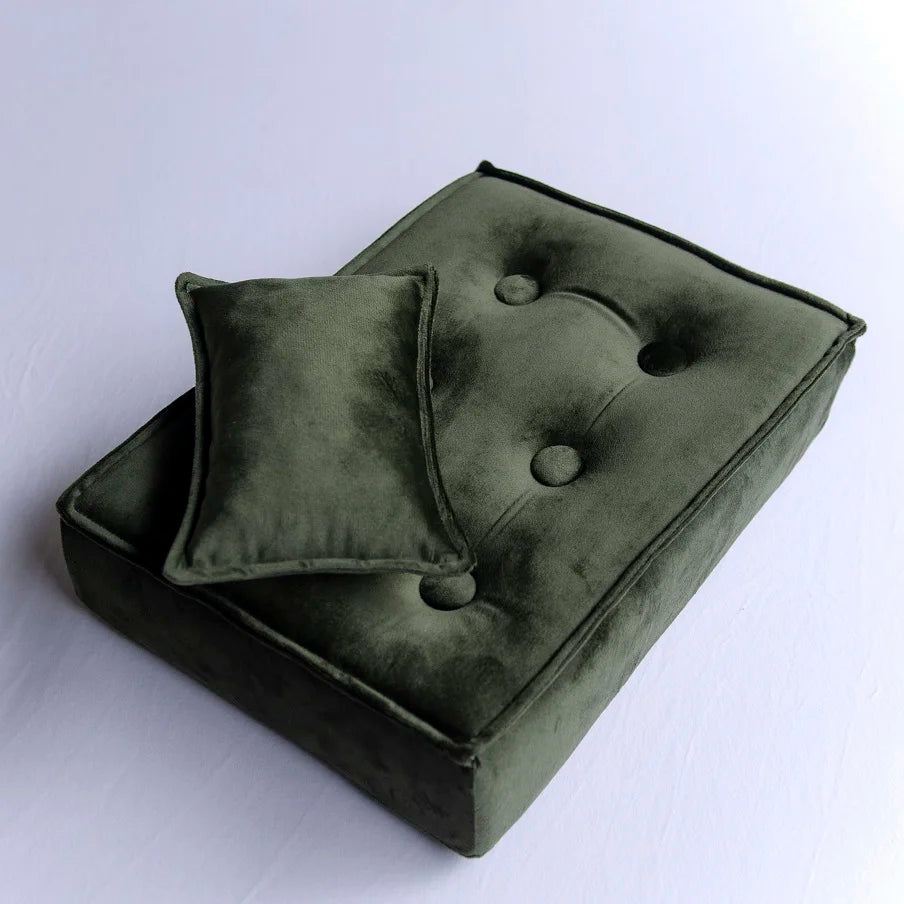 Newborn Photography Props Mini Mattress Cushion for Baby Bed Basket Chair Posing Bedding Fotografia Accessories