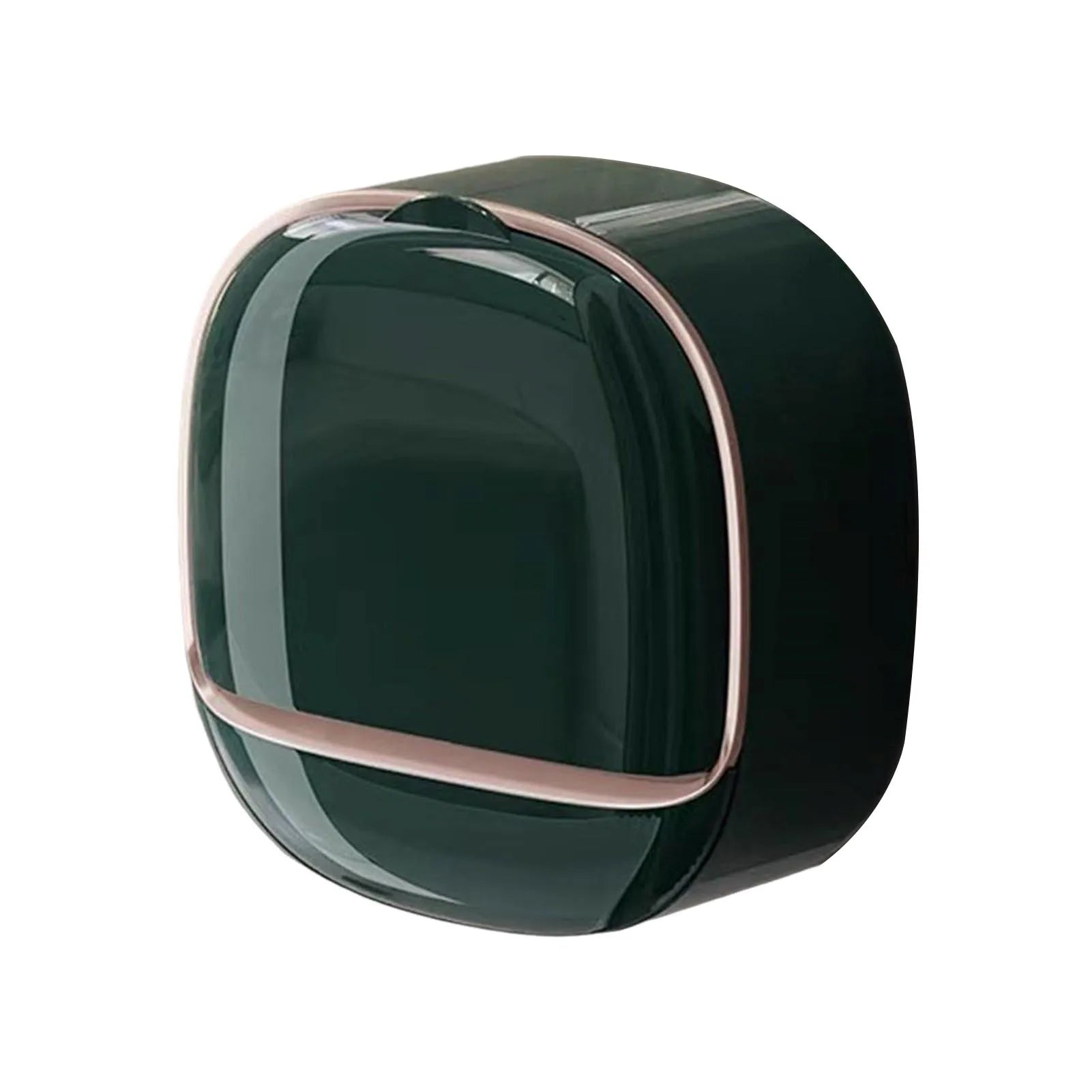 Wall-Mounted Soap Box with Lid Light Luxury Soap Holder Punch-Free Soap Box Drain Laundry Soap Box For Bathroom Kitchen