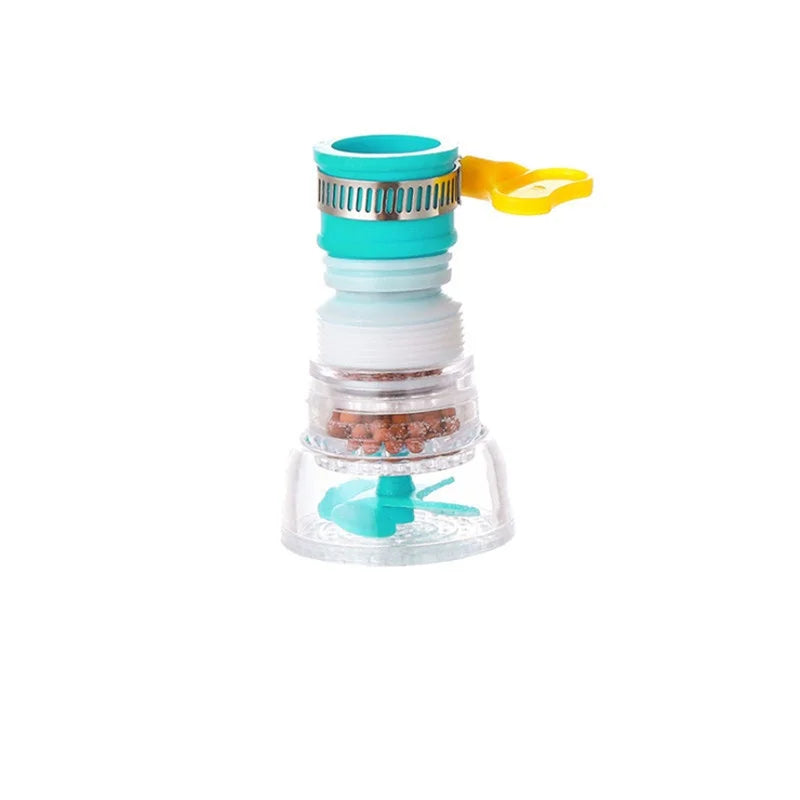 Universal 360 Degree Kitchen Faucet Bubbler Adjustable Water Saving Filter Diffuser Shower Kitchen Sink Faucet Nozzle Connector