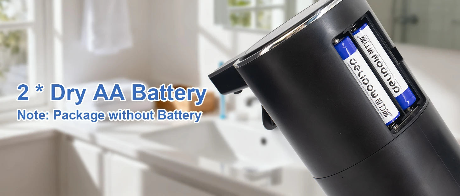 400ml Wall Mounted Automatic Soap Dispenser Foam Smart Hand Washing Machine Liquid Rechargeable Bathroom Kitchen Touching Sensor