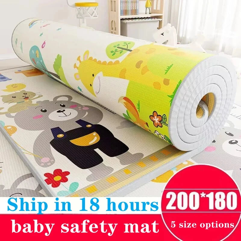Non-toxic Baby Activities Baby Crawling Play Mats Thicken EPE Baby Activity Gym Room Mat Game Mat for Children's Safety Mat Rugs