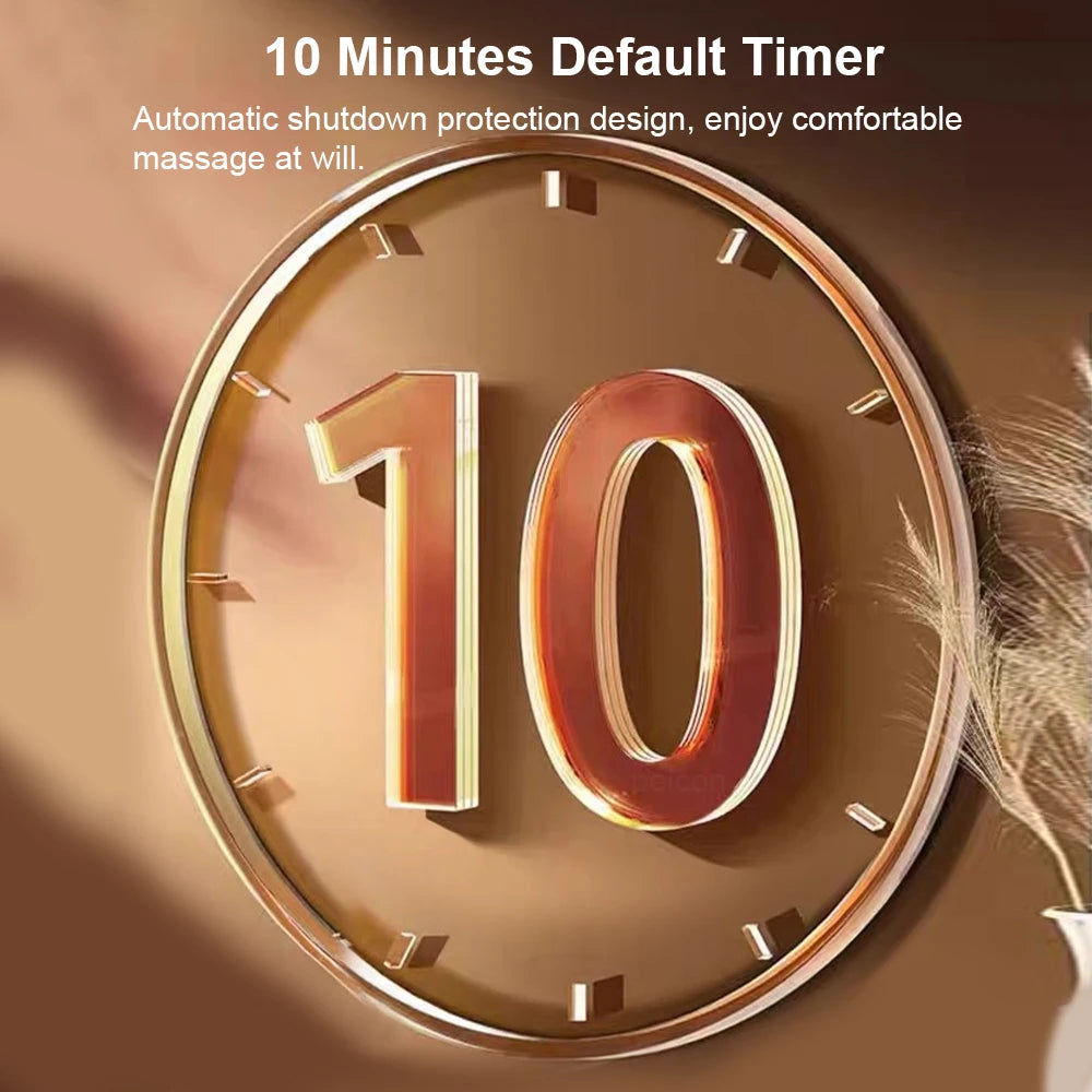 Fascia Gun Muscle Massager Gun High Frequency Back Waist Massage Machine Six-head Body Shoulder Professional Fascia Massage Gun