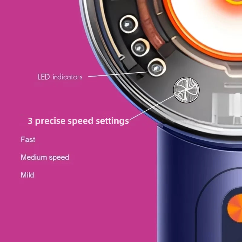 High-speed electric professional hair dryer negative ion hair care fast drying large wind power silent air blower hair dryer