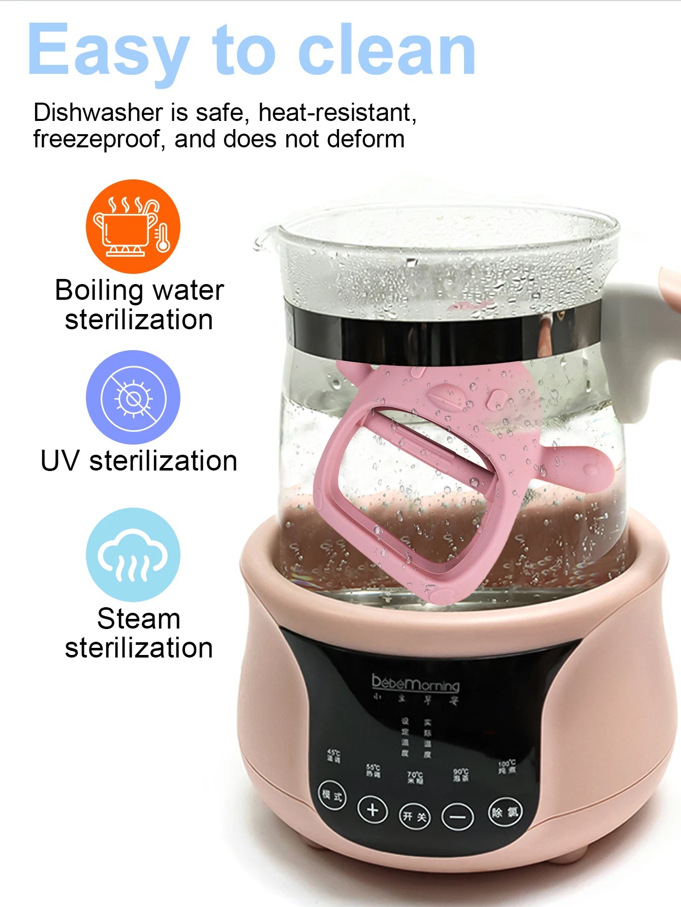 Baby Teether Chick Gloves Teether Silicone Anti-eating Hand Molar Stick Massage Gums Baby Anti-biting Teether Baby Accessories