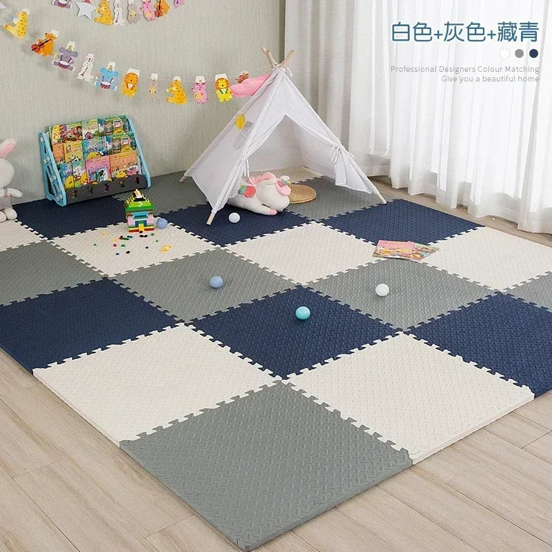 16/18Pcs Baby Puzzle Floor Kids Carpet EVA Foam Baby Blanket Educational Toys Play Mat Rubber Crawling Mat playmat 30x30x1CM New
