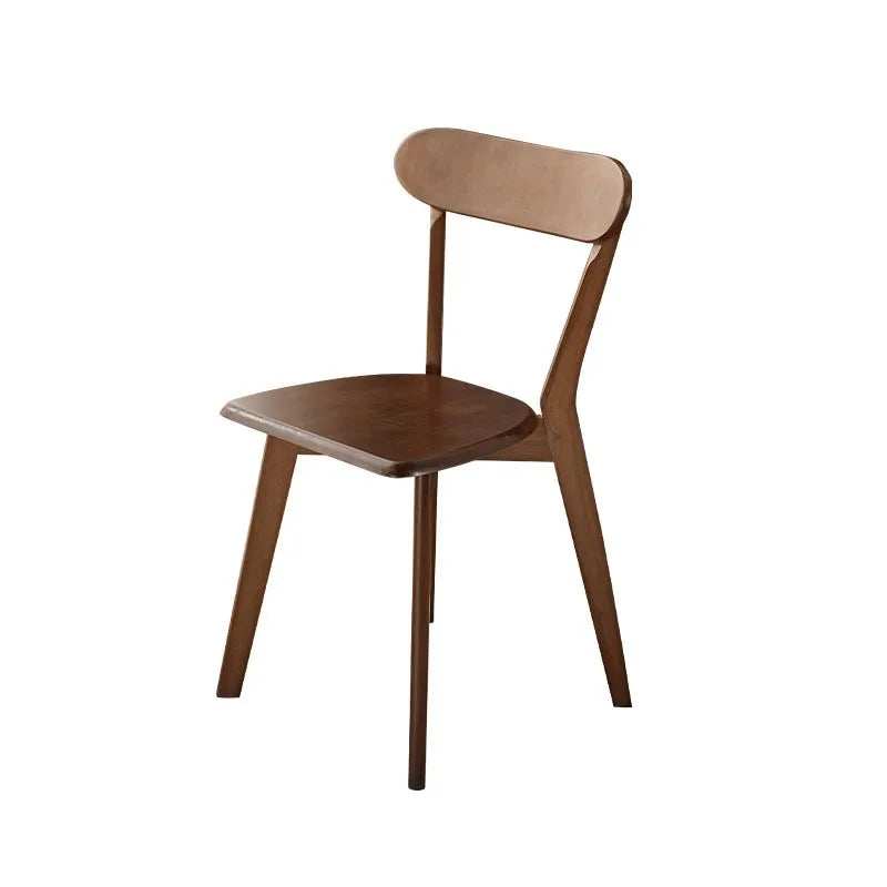 H2O Solid Wood Chair Louis Rubber Dining Chair Home Office Tea Table Hotel Conference Restaurant Comfortable Backrest Chair
