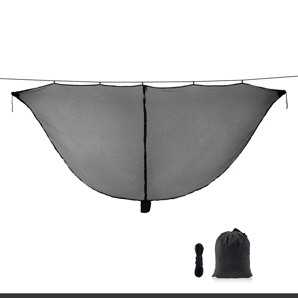 Outdoor Lightweight Travel Portable Separating Hanging Mosquito Net Bugs Net for Camping Hammock