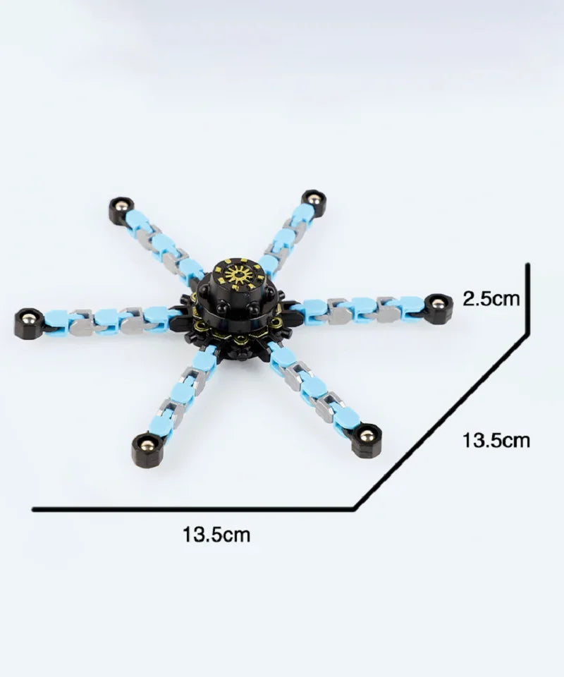 Deformed Fidget Spinner Chain Toys For Children Antistress Hand Spinner Vent Toys Adult Stress Relief Fidget Sensory Gyro Gift